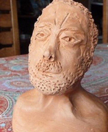 Sculpture intitulée "Guy 1" par Vandorpe Amdv, Œuvre d'art originale