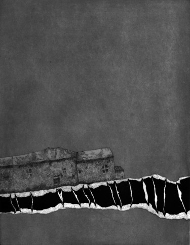 Marcigny I Printmaking titled "Marcigny I" by Marina Vandra, Original Art, Engraving