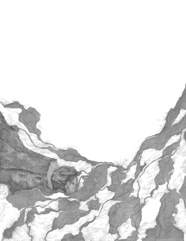 Marcigny VI Printmaking titled "Marcigny VI" by Marina Vandra, Original Art, Engraving
