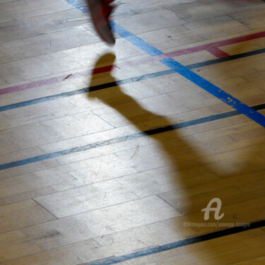 Photographie intitulée "Courir vers le but 1" par Vanessa Baegne, Œuvre d'art originale, Photographie numérique