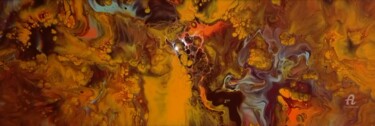 Pittura intitolato "L'envol du colibri" da Vanessa Bionnier, Opera d'arte originale, Acrilico