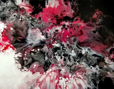 Peinture intitulée "Éclat de diamant" par Vanessa Bionnier, Œuvre d'art originale, Acrylique