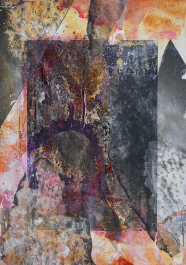 Collages intitolato "Jelly Fish" da Vanessa K., Opera d'arte originale, Collages