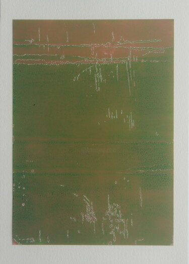 Impressões e gravuras intitulada "exp.03" por Vanessa K., Obras de arte originais, Linoleogravura