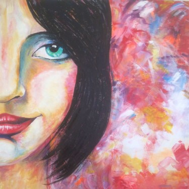 Painting titled "Lola" by Vanessa Mancini, Original Artwork, Acrylic