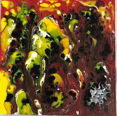 Malerei mit dem Titel "Tableau abstrait" von Vanessa Mancini, Original-Kunstwerk, Acryl