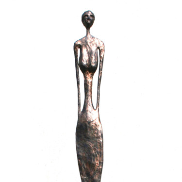 Sculpture intitulée "Sculpture Grande fe…" par Vanessa Renoux, Œuvre d'art originale, Papier