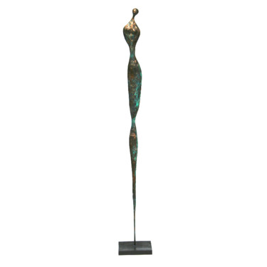 Sculpture intitulée "Grande femme longil…" par Vanessa Renoux, Œuvre d'art originale, Papier