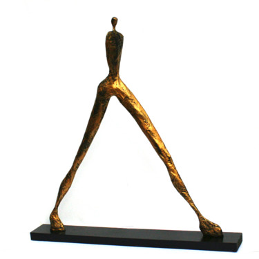 雕塑 标题为“Homme qui marche, d…” 由Vanessa Renoux, 原创艺术品, 纸