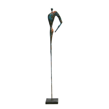 Скульптура под названием "Grand homme fier lo…" - Vanessa Renoux, Подлинное произведение искусства, Бумага