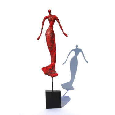 Sculpture titled "Sculpture danseuse…" by Vanessa Renoux, Original Artwork, Paper
