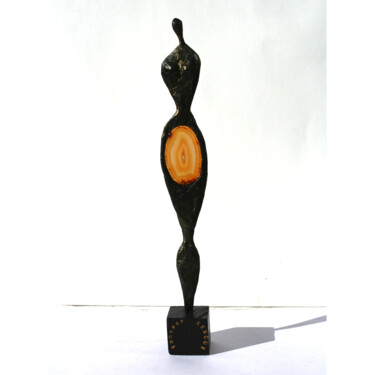 Sculpture intitulée "Déesse de lumière,…" par Vanessa Renoux, Œuvre d'art originale, Papier