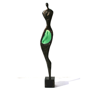 Sculpture intitulée "Déesse de lumière,…" par Vanessa Renoux, Œuvre d'art originale, Papier