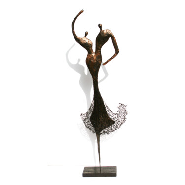 Escultura titulada "Emportés par la vag…" por Vanessa Renoux, Obra de arte original, Papel