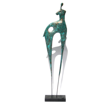Escultura titulada "Centaure longiligne" por Vanessa Renoux, Obra de arte original, Papel