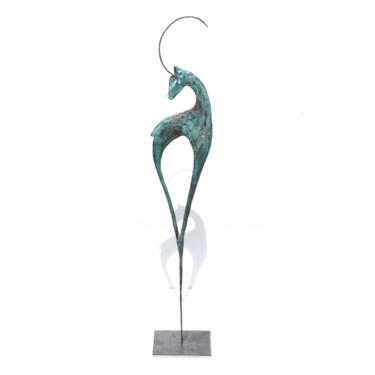 Sculptuur getiteld "Sculpture grand cha…" door Vanessa Renoux, Origineel Kunstwerk, Metalen