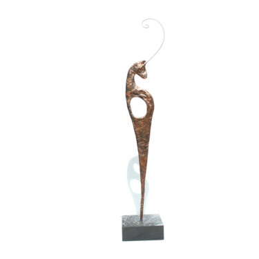 Скульптура под названием "Petite sculpture de…" - Vanessa Renoux, Подлинное произведение искусства, Металлы
