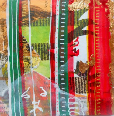 Help me out! n°10 Collages intitulée "Help me out! n°10" par Vanessa Taverne, Œuvre d'art originale, Acrylique