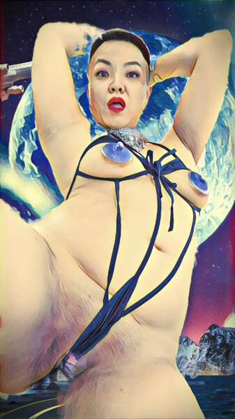 Цифровое искусство под названием "Vanessa Sex Fantasy…" - Vanessa Chyi, Подлинное произведение искусства, Фотомонтаж