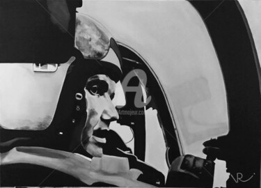 Pittura intitolato "pilot army" da Vaness'Art, Opera d'arte originale, Acrilico