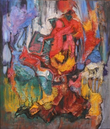 Painting titled "Joy" by Demetra Vanezi Liasou, Original Artwork
