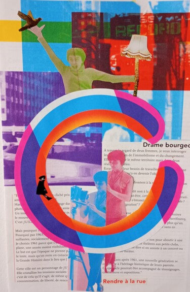 Collages titled "Fluo in Varda" by Vanitas-Editions, Original Artwork, Collages