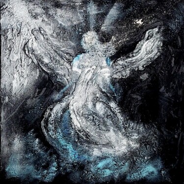 Pintura intitulada "Angel" por Vanja Zanze, Obras de arte originais, Acrílico