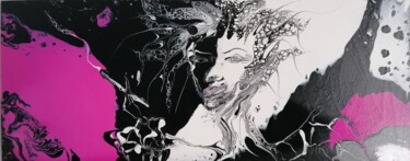 Cruella Peinture intitulée "Cruella" par Vanja Zanze, Œuvre d'art originale, Acrylique