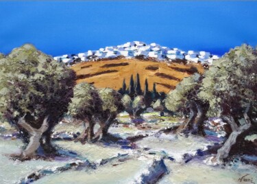 Pintura titulada "Naxos" por Vanni 3.14, Obra de arte original, Oleo