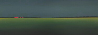 Картина под названием "The last light befo…" - Nelly Van Nieuwenhuijzen, Подлинное произведение искусства, Акрил