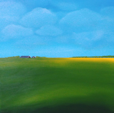 Malerei mit dem Titel "Springtime in Zeela…" von Nelly Van Nieuwenhuijzen, Original-Kunstwerk, Acryl