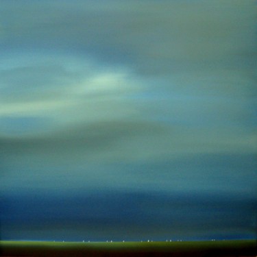 Картина под названием "White sails" - Nelly Van Nieuwenhuijzen, Подлинное произведение искусства, Акрил