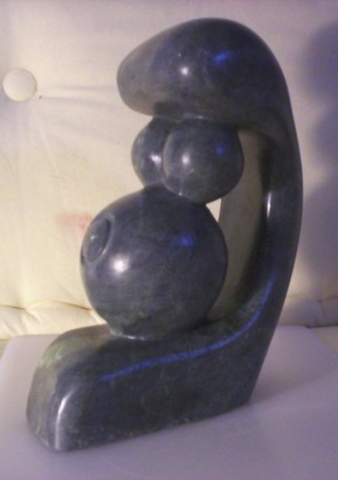 Sculpture intitulée "femme" par Marie Claire Van Raes, Œuvre d'art originale