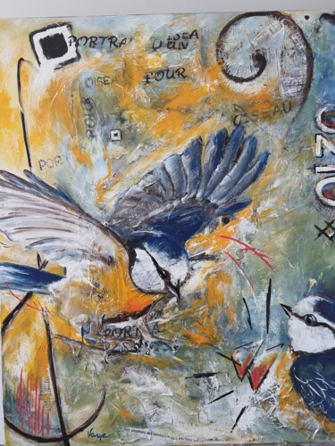 Pittura intitolato "#OIZO" da Vanya, Opera d'arte originale, Acrilico