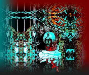 Grafika cyfrowa / sztuka generowana cyfrowo zatytułowany „Из глубины веков” autorstwa Varu Kadis, Oryginalna praca, 2D praca…