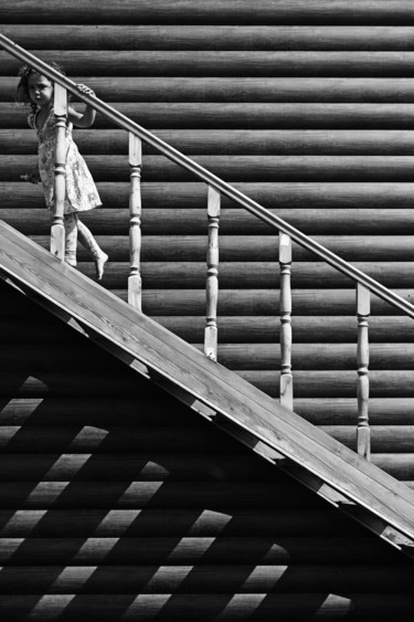 Photography titled "Ladder" by Varvara Shtern, Original Artwork, Digital Photography