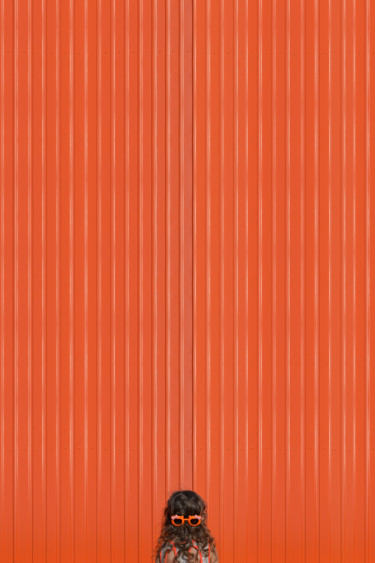 Fotografía titulada "Orange mood 2" por Varvara Shtern, Obra de arte original, Fotografía digital