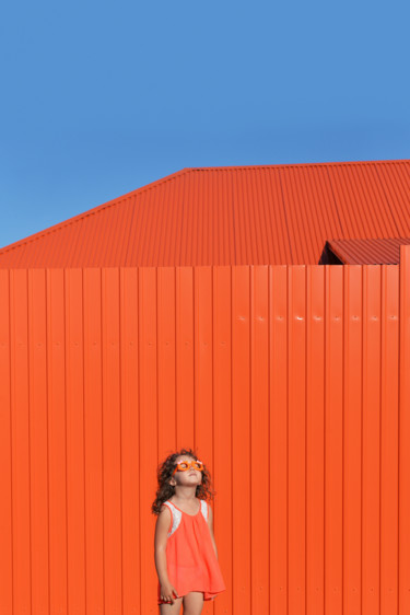 Photographie intitulée "Orange mood 1" par Varvara Shtern, Œuvre d'art originale, Photographie numérique