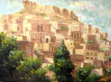 Painting titled "mardin" by Ali Yagcı, Original Artwork