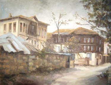 Painting titled "mudurnu  4" by Ali Yagcı, Original Artwork