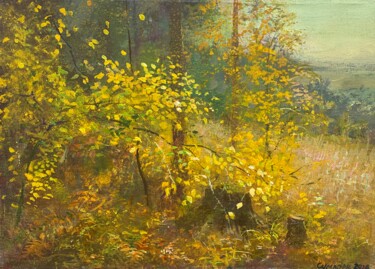 Pintura titulada "Autumn has already…" por Vasil Sumarau, Obra de arte original, Oleo