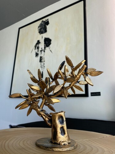 Έλιά Sculpture titled "Έλιά" by Vasileios Lalos, Original Art, Metals