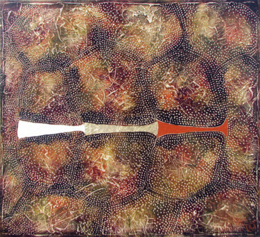 Malerei mit dem Titel "Objekt №3. PSEUDEMY…" von Vasili Zianko, Original-Kunstwerk, Acryl