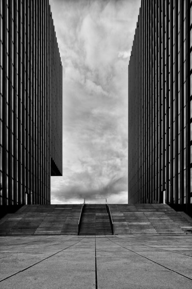 Fotografie getiteld "Dusseldorf architek…" door Vasilii Riabovol, Origineel Kunstwerk, Digitale fotografie