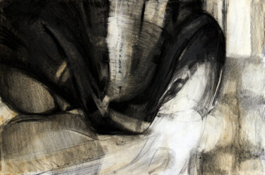 Рисунок под названием ""Bottom"" - Vasyl Kovach, Подлинное произведение искусства, Древесный уголь