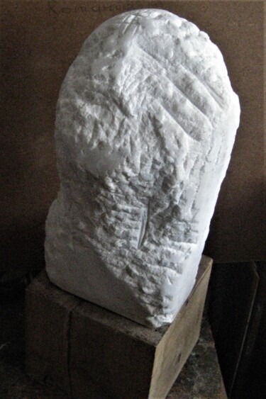 Sculpture titled "''HOMAGE TO CORNELI…" by Vasyl, Original Artwork, Stone
