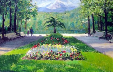 Painting titled "Spring 2" by Vasyl, Original Artwork, Oil
