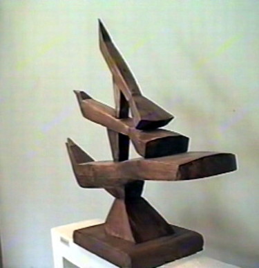 Скульптура под названием "homage to brancusi" - Vasyl, Подлинное произведение искусства