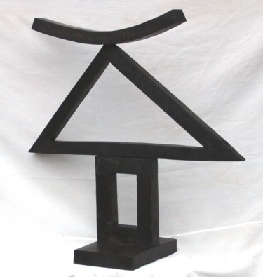 Sculpture intitulée "homage to picasso" par Vasyl, Œuvre d'art originale, Bois