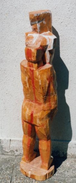 Skulptur mit dem Titel "sculptor pygmalion 2" von Vasyl, Original-Kunstwerk